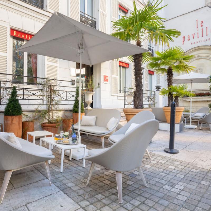 Hotel Pavillon Bastille - Terrace